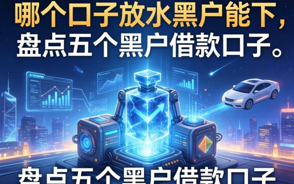 哪个口子放水黑户能下，盘点五个黑户借款口子
