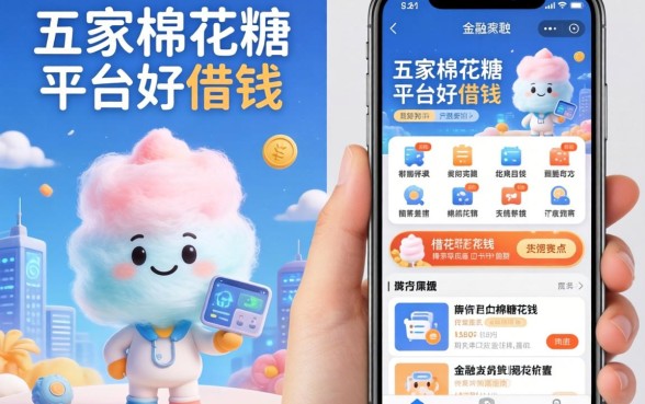 棉花糖系列口子有哪些，解答五家手机上平台好借钱