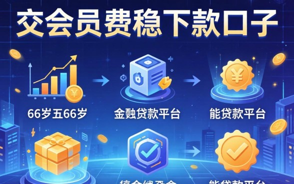 交会员费稳下款的口子，分析五个66岁能贷款的平台