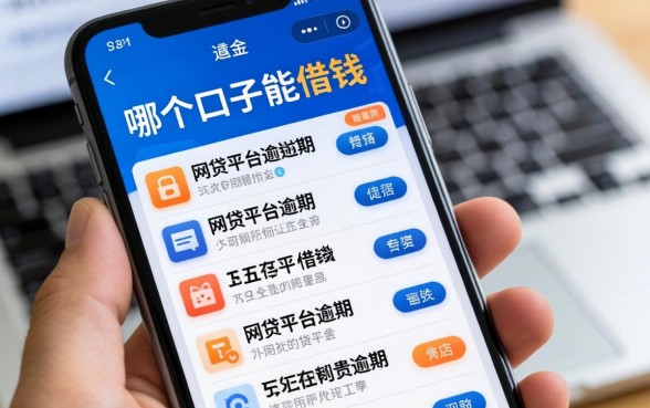 手机上哪个口子能借钱，整理五个网贷平台逾期