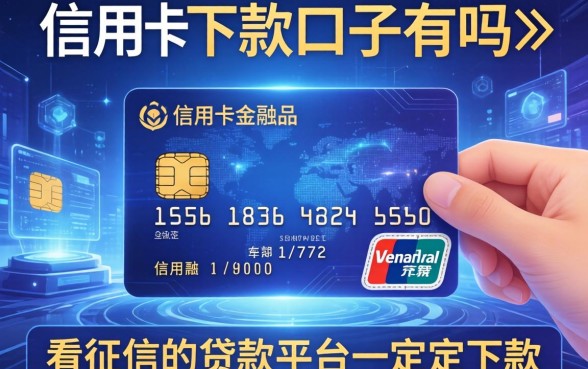 信用卡下款的口子有吗，介绍五个不看征信的贷款平台一定能下款