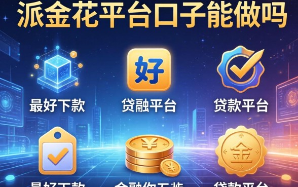 派金花平台口子能做吗，分析五个最好下款的贷款平台