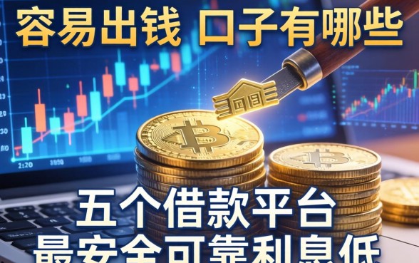 容易出钱的口子有哪些，推荐五个借款平台最安全可靠利息低