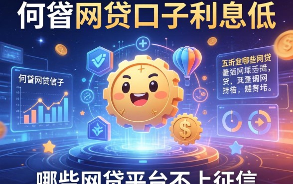 有哪些网贷口子利息低，分析五个哪些网贷平台不上征信