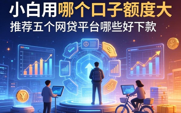 小白用哪个口子额度大，推荐五个网贷平台哪些好下款