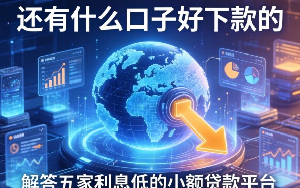 还有什么口子好下款的，解答五家利息低的小额贷款平台