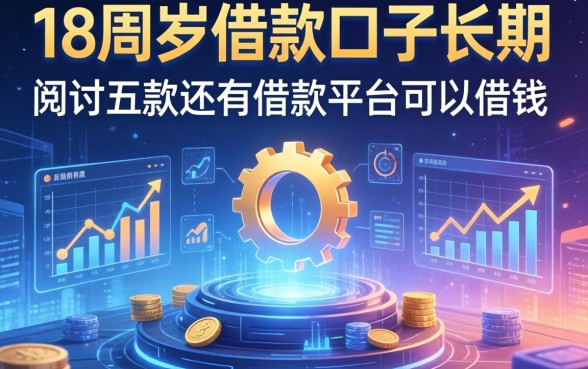 18周岁借款口子长期，探讨五款还有借款平台可以借钱