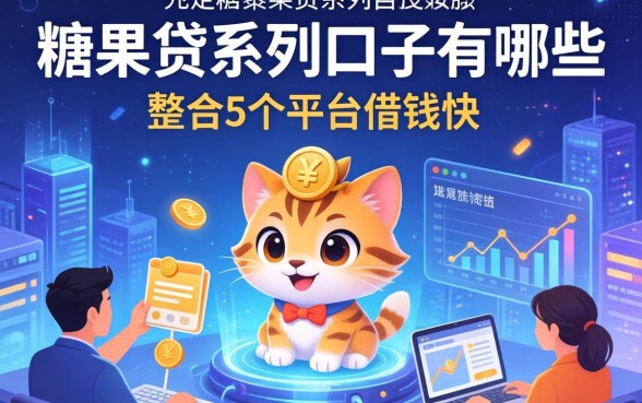 糖果贷系列口子有哪些，整合5个平台借钱快