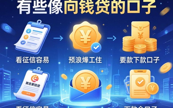 有哪些像向钱贷的口子，分析五个不看征信容易下款的口子