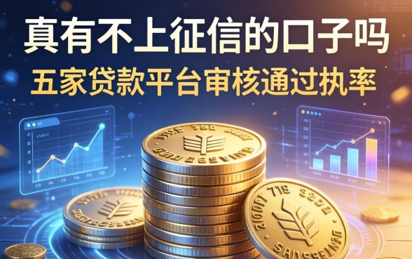 真有不上征信的口子吗，解答五家贷款平台审核通过的几率高