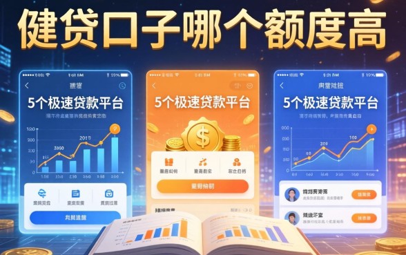 id贷口子哪个额度高，归纳5个极速贷款平台