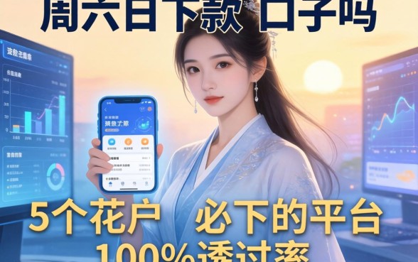 周六日下款的口子有吗，归纳5个花户必下的平台100%通过率