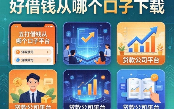 好借钱从哪个口子下载，分析五个贷款公司平台
