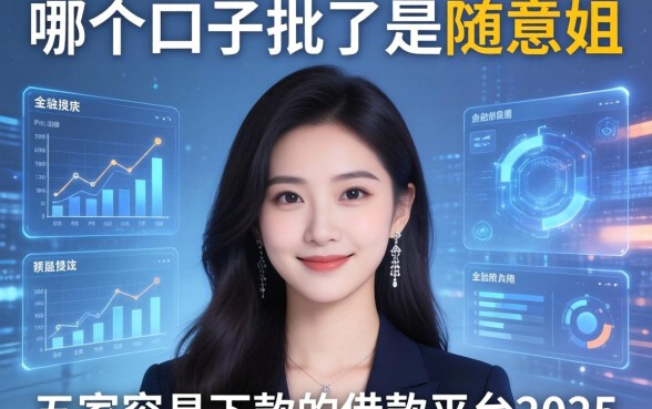 哪个口子批了是随意姐，解答五家容易下款的借款平台2025