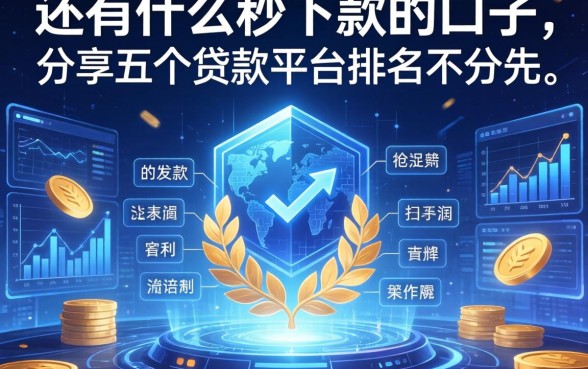 还有什么秒下款的口子，分享五个贷款平台排名不分先后