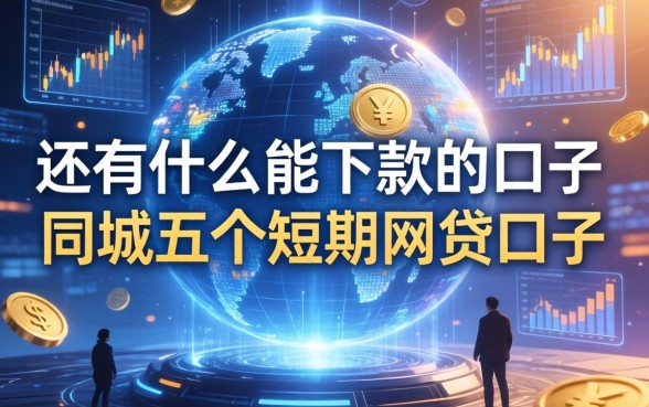 还有什么能下款的口子，同城五个短期网贷口子