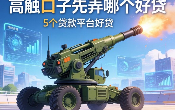 高炮口子先弄哪个系列，例举5个贷款平台好贷