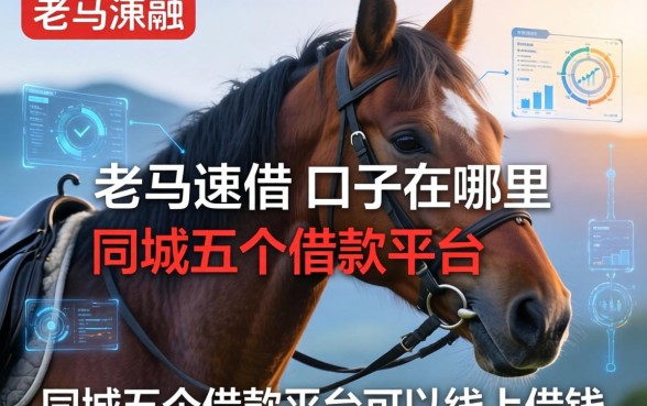 老马速借的口子在哪里，同城五个借款平台可以线上借钱