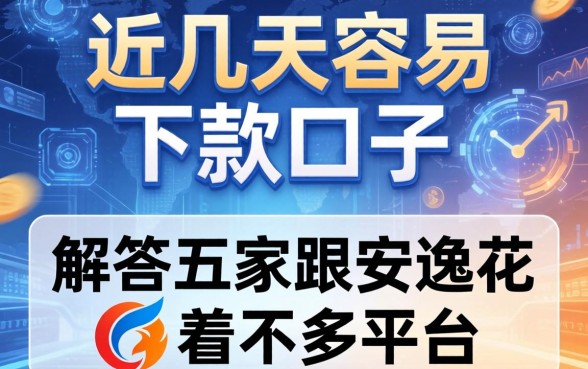 近几天容易下款的口子，解答五家跟安逸花差不多的平台