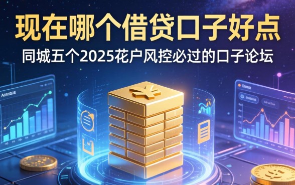 现在哪个借贷口子好点，同城五个2025花户风控必过的口子论坛
