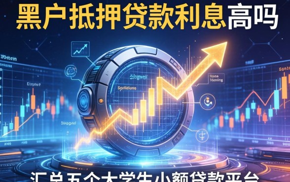 黑户抵押贷款利息高吗，汇总五个大学生小额贷款平台