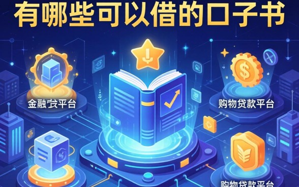 有哪些可以借的口子书，介绍五个购物贷款平台