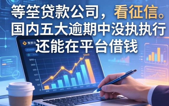 哪些贷款公司不看征信，国内五大逾期中没被执行还能在平台借钱