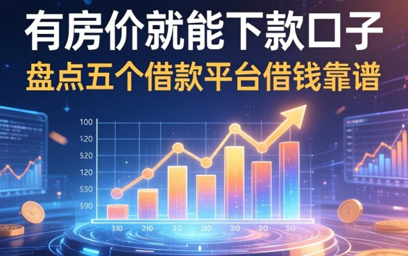 有房贷就能下款的口子，盘点五个借款平台借钱靠谱