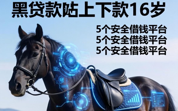 黑贷款马上下款16岁，例举5个安全借钱平台