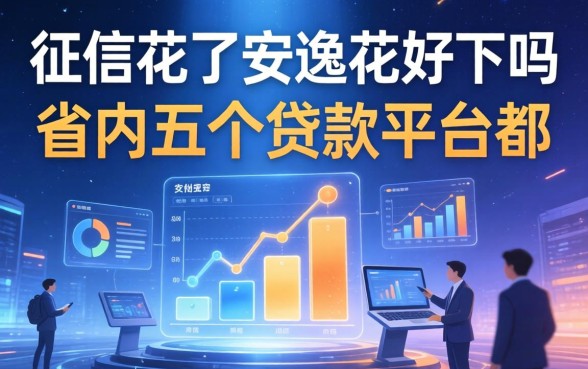 征信花了安逸花好下吗，省内五个贷款平台都