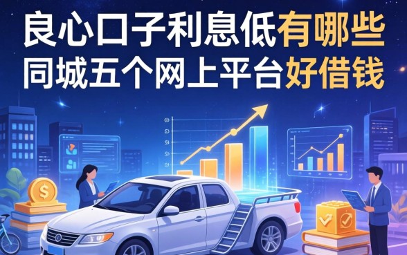 良心口子利息低有哪些，同城五个网上平台好借钱