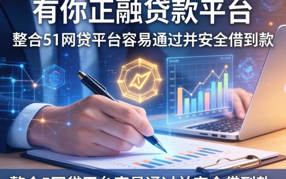有哪些正规的贷款平台，整合5个网贷平台容易通过并安全借到款