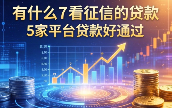 有什么不看征信的贷款，阐述5家平台贷款好通过