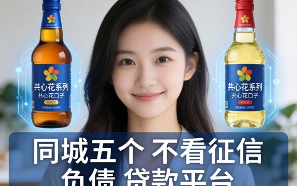开心花系列口子有哪些，同城五个不看征信和负债的贷款平台
