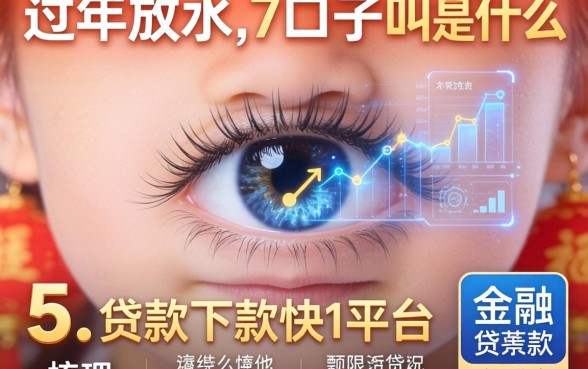 过年放水的口子叫什么，梳理5个贷款下款快的平台