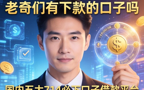 老哥们有下款的口子吗，国内五大714必下口子借款平台