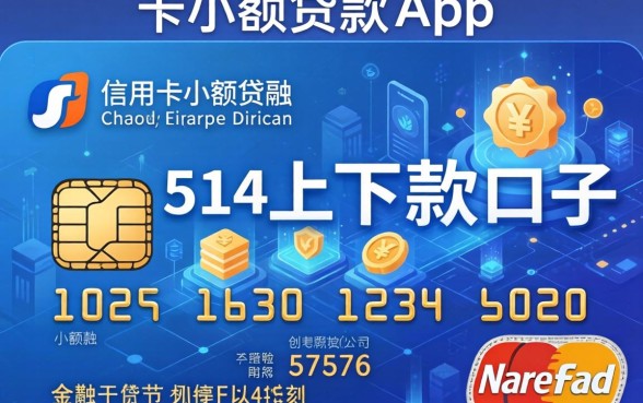 信用卡小额贷款app，整合5个14天下款的口子