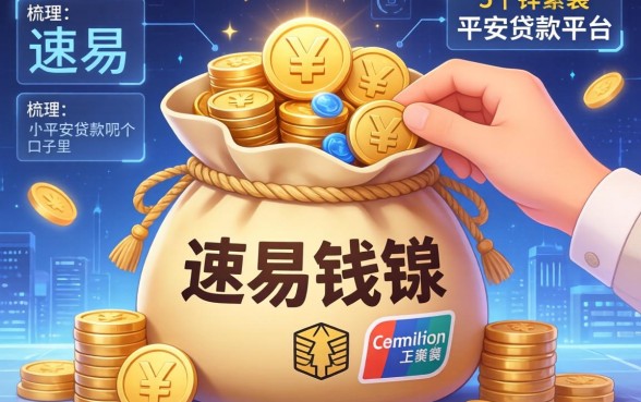 速易钱袋在哪个口子里，梳理5个平安贷款平台