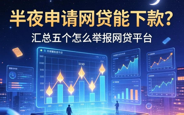 半夜申请网贷能下款吗，汇总五个怎么举报网贷平台