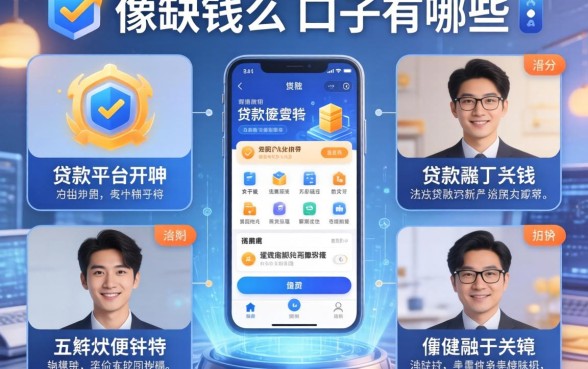像缺钱么的口子有哪些，介绍五个贷款平台软件