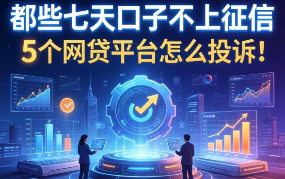 哪些七天口子不上征信，整合5个网贷平台怎么投诉