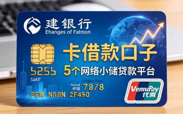 一建行储蓄卡借款口子，归纳5个网络小额贷款平台