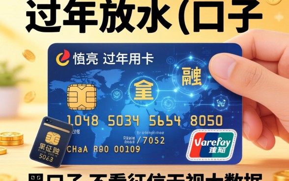 信用卡过年放水的口子，分享五个黑口子不看征信无视大数据