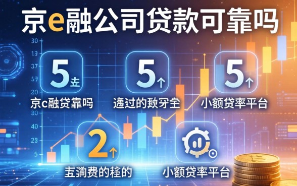京e融公司贷款可靠吗，例举5个通过率高的小额贷款平台