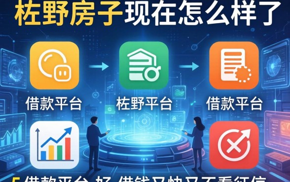 佐野房子现在怎么样了，例举5个借款平台好借钱又快又不看征信