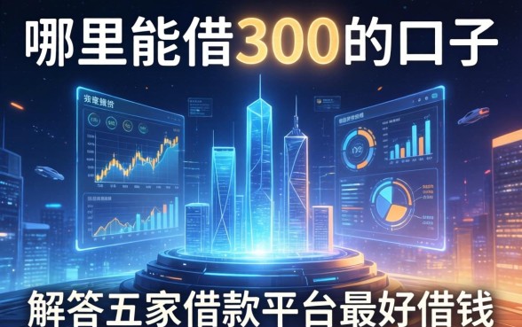 哪里能借300的口子，解答五家借款平台最好借钱