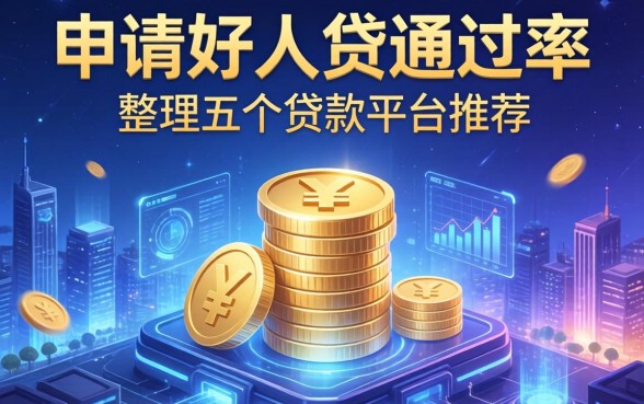 申请好人贷通过率如何，整理五个贷款平台推荐