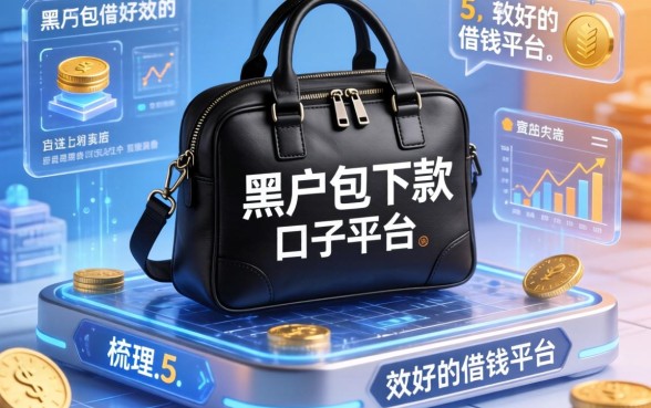 黑户包下款的口子平台，梳理5个比较好的借钱平台