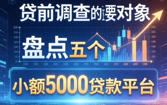 贷前调查的主要对象为，盘点五个小额5000贷款平台