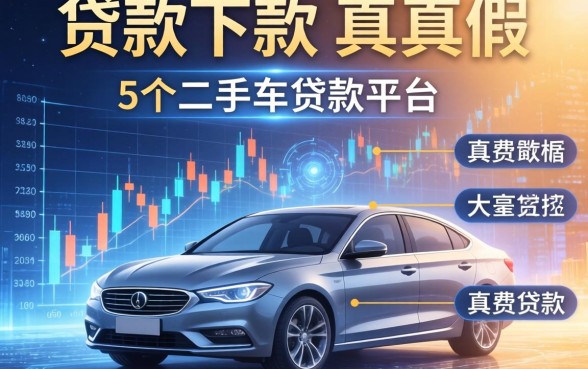 贷款下款图片是真是假,例举5个二手车贷款平台